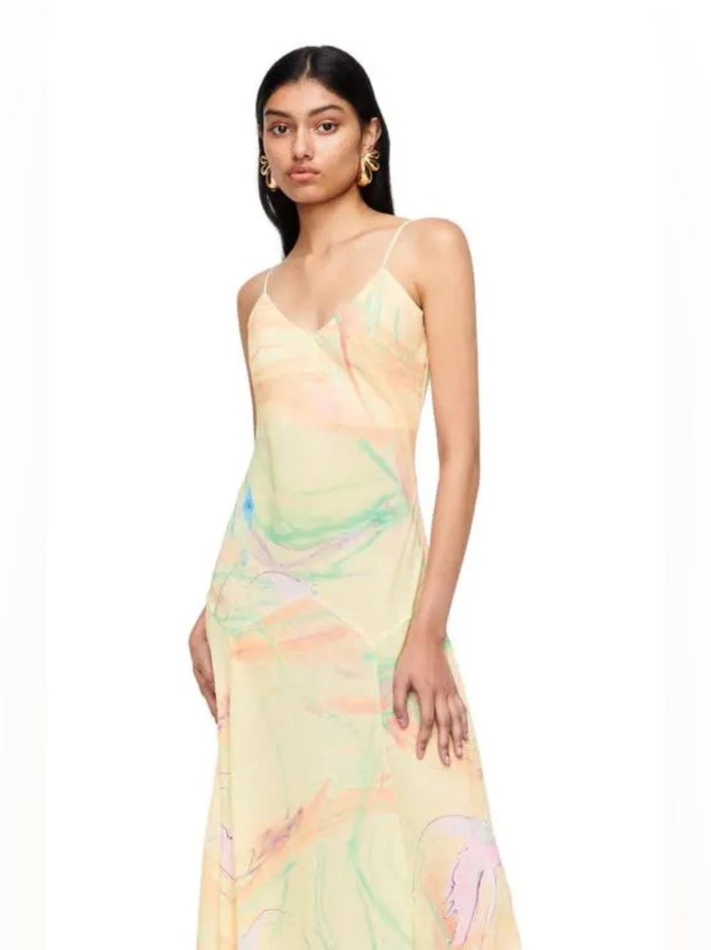 NWT Romy Hummingbird Charlie Gown ~ Size L MSRP $320 - Picture 4 of 5